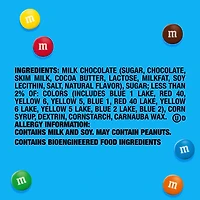 M&M'S Milk Chocolate Candy, Grab N Go, 5 oz Resealable Bag