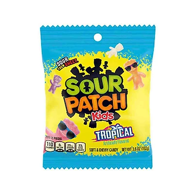 Sour Patch Kids Tropical Peg Bag, 3.6 oz