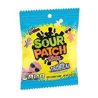 Sour Patch Kids Tropical Peg Bag, 3.6 oz