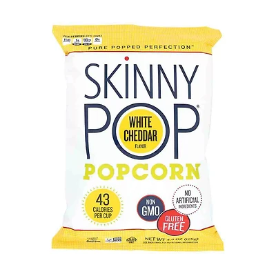 Skinny Pop White Cheddar Popcorn, 4.4 oz.