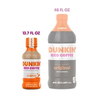 Dunkin' French Vanilla Iced Coffee, 13.7 fl oz