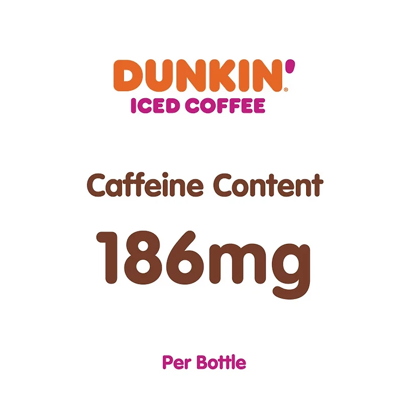 Dunkin' Mocha Iced Coffee Bottle, 13.7 fl oz
