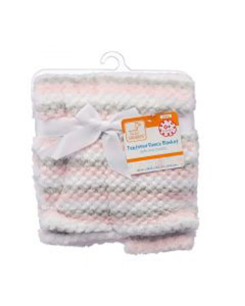 Swiggle Textured Fleece Blanket Soft and Cuddly 0+ Months, 1 Count