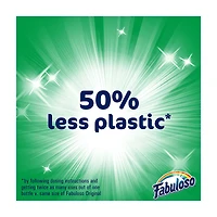 Fabuloso Multi-Purpose Cleaner with Bleach Alternative 2x Concentrated, Spring Fresh, 56 fl oz