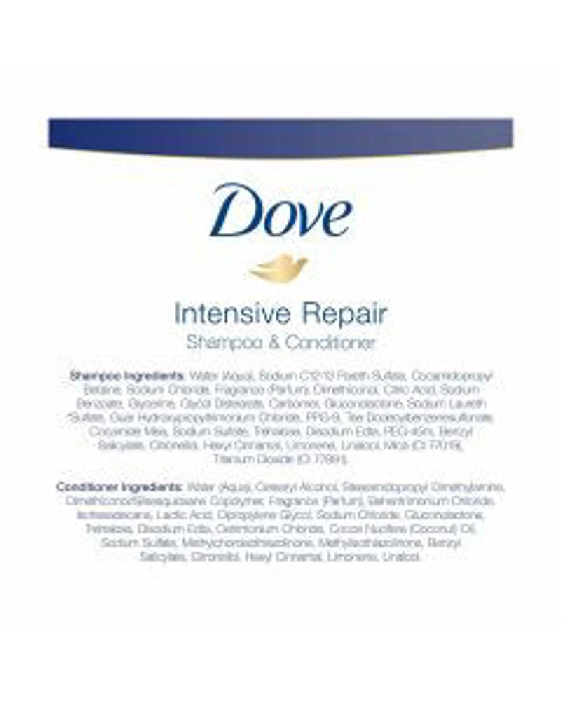 Dove Intensive Repair Strengthening Shampoo and Conditioner 12 oz