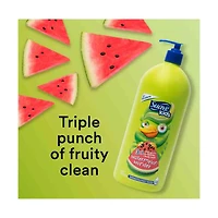 Suave Kids Watermelon Wonder 3 in 1 Shampoo Conditioner Body Wash, 40oz