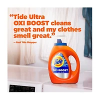 Tide Ultra Oxi Boost Liquid Laundry Detergent, 30 fl oz - 21 Loads