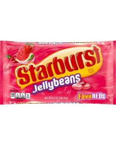 STARBURST FaveREDS Jellybeans Chewy Easter Candy, 14 oz