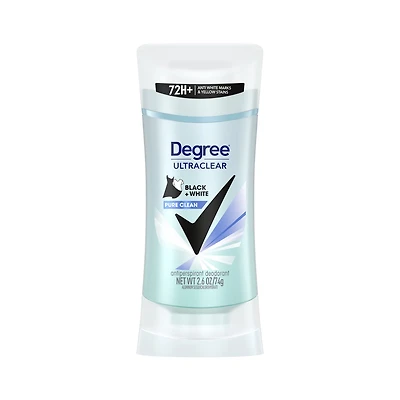 Degree UltraClear Antiperspirant for Women Pure Clean, 2.6 oz