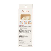 KISS Acrylic Natural Nails - 'Fetch' - 24 Pieces