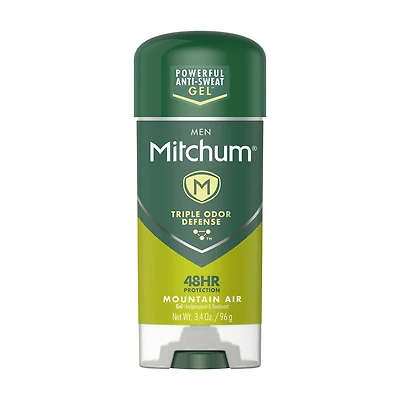 Men Anti-Sweat Gel Antiperspirant Deodorant, 48 Hour Sweat + Odor Protection