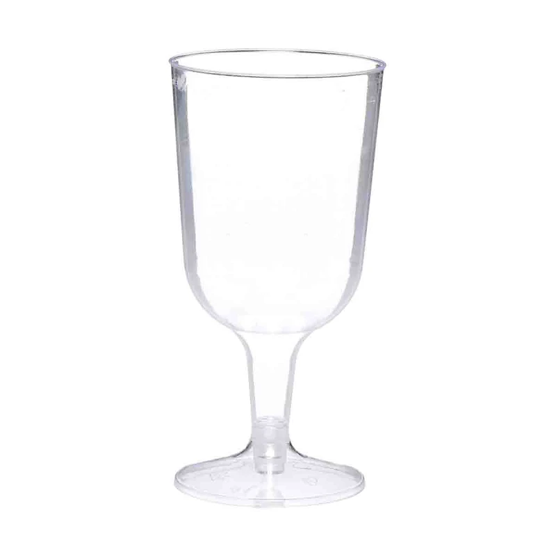Tabletop Basics Plastic Wine Goblets, 5oz, 12 Count