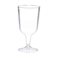 Tabletop Basics Plastic Wine Goblets, 5oz, 12 Count