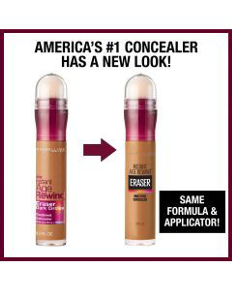 Maybelline Instant Age Rewind Instant Eraser Multi-Use Concealer, 130 Medium