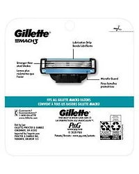 Gillette Mach3 Men's 3 Blades Razor Cartridges, 4 ct