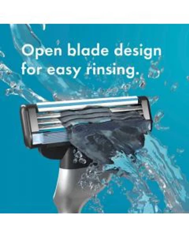 Gillette Mach3 Men's 3 Blades Razor Cartridges, 4 ct