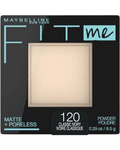 Maybelline Fit Me Matte + Poreless Pressed Face Powder Makeup, Classic Ivory