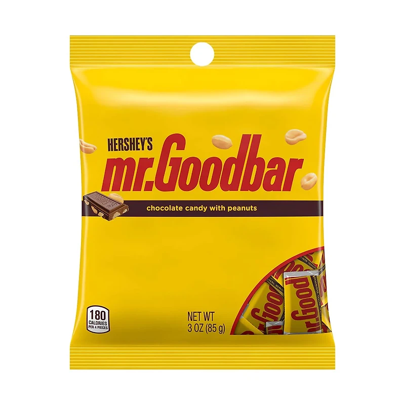 Hershey's Mr. Goodbar Milk Chocolate with Peanuts, 3 oz.