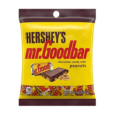 Hershey's Mr. Goodbar Milk Chocolate with Peanuts, 3 oz.