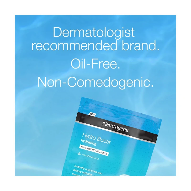 Neutrogena Moisturizing Hydro Boost Hydrating Face Mask, 1 oz