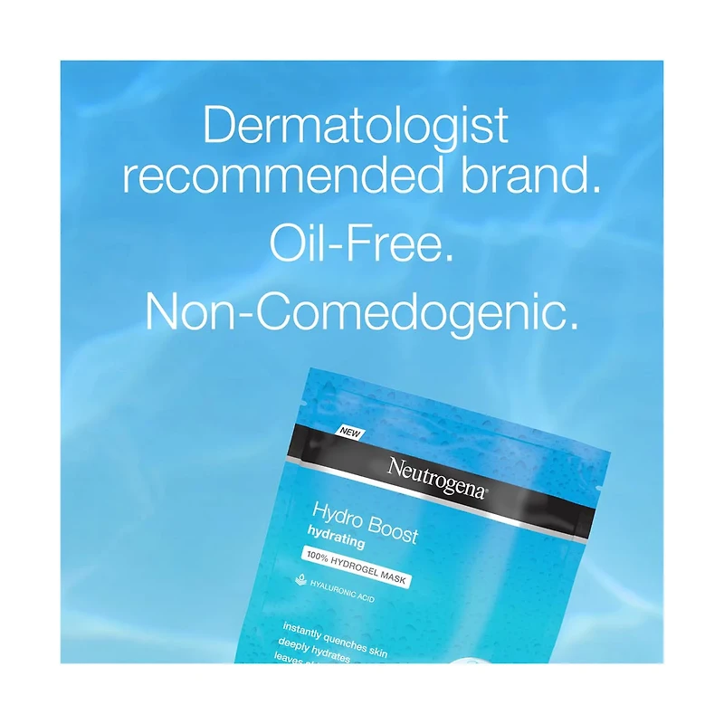 Neutrogena Moisturizing Hydro Boost Hydrating Face Mask, 1 oz