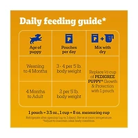 Pedigree Puppy Morsels in Sauce With Chicken Wet Dog Food Pouch, 3.5 oz