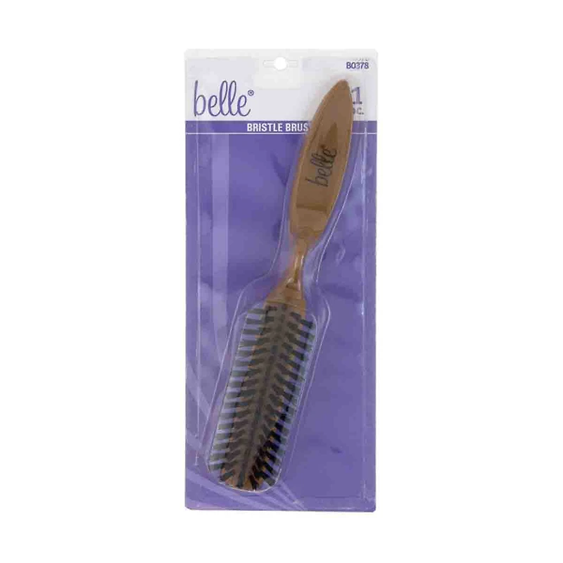 Belle Wood & Bristle Brush