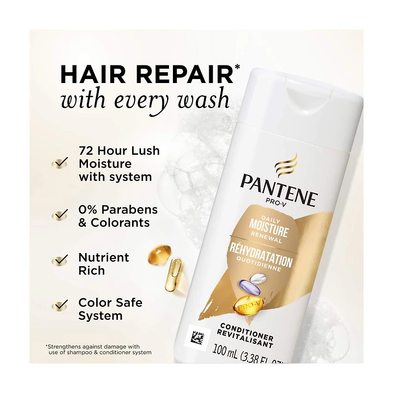 Pantene Pro-V Daily Moisture Renewal Conditioner, 3.38 oz