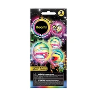 9" Marble LED Light Up Balloons, 3 Count