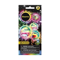 9" Marble LED Light Up Balloons, 3 Count