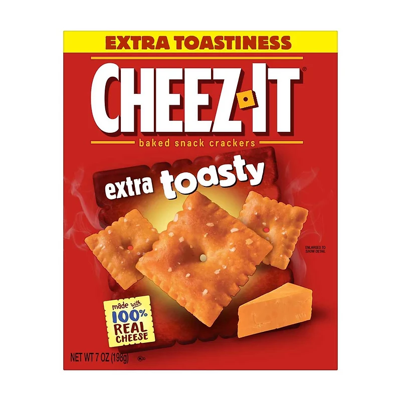 Cheez-It Crackers Extra Toasty, 7 oz