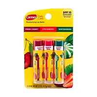 Carmex Daily Care Moisturizing SPF 15 Lip Balm, 3 Pack