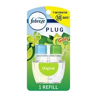 Febreze Plug In Air Freshener, Odor-Fighting Scented Oil Refill, Gain Scent, 1 Refills