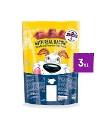 Purina Beggin' Strips Real Meat Dog Treats, Bacon & Beef Flavors - 3 oz. Pouch