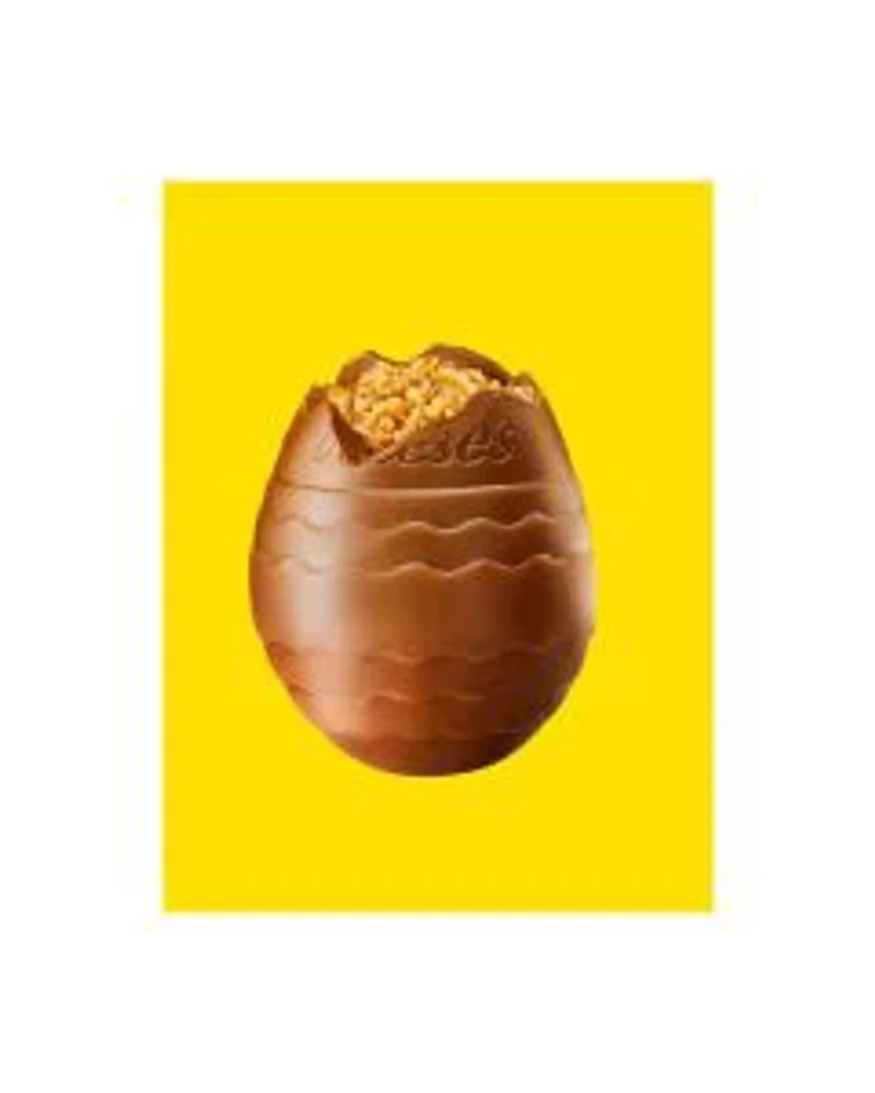 REESE'S Milk Chocolate Peanut Butter Creme, Easter Candy Egg, 1.2 oz