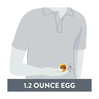 REESE'S Milk Chocolate Peanut Butter Creme, Easter Candy Egg, 1.2 oz