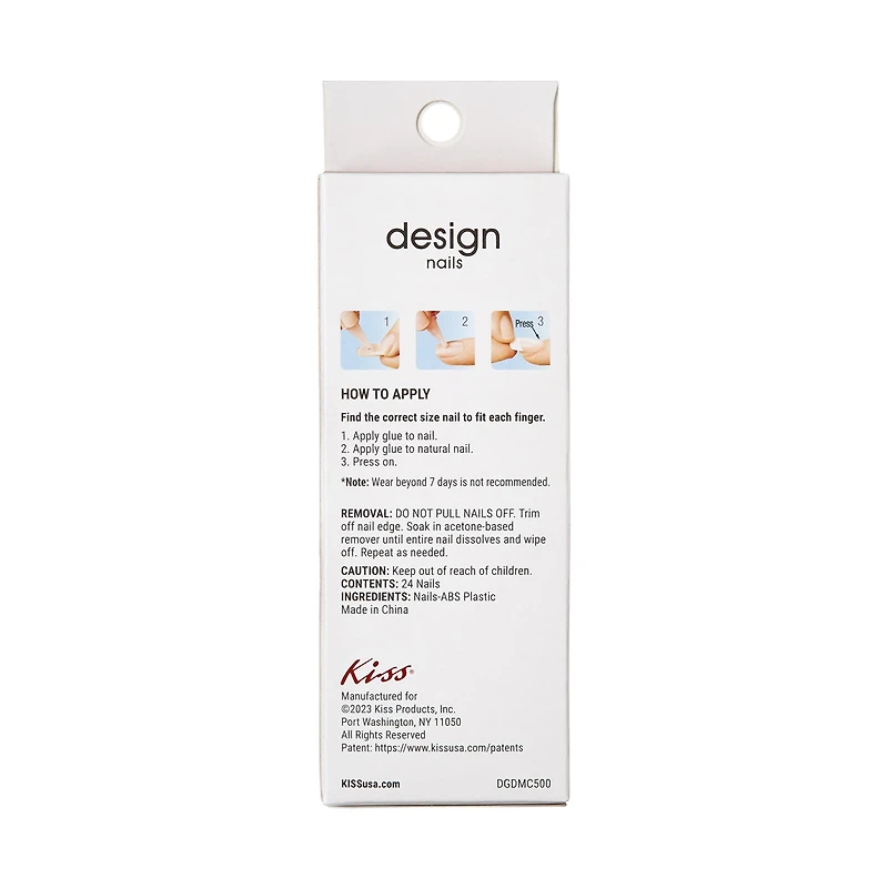 KISS Press-On Manicure Fake Nails