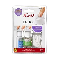 Kiss Acrylic Dip Nail Kit with 20 Tips