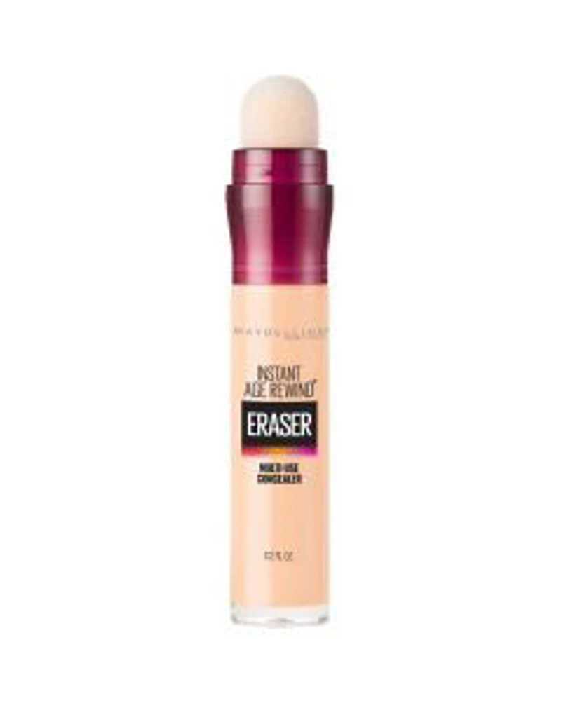 Maybelline Instant Age Rewind Instant Eraser Multi-Use Concealer, 100 Ivory