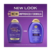 OGX Thick & Full + Biotin & Collagen Shampoo, 13 fl oz