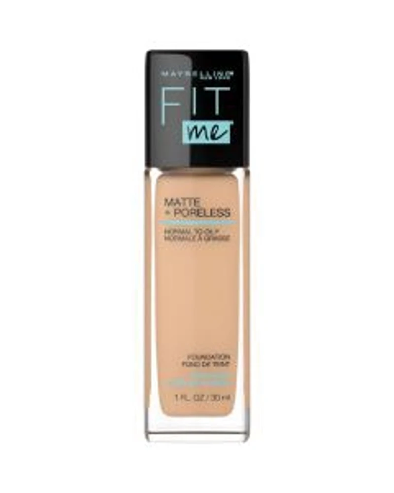 Maybelline Fit Me Matte + Poreless Liquid Foundation Makeup, Warm Nude