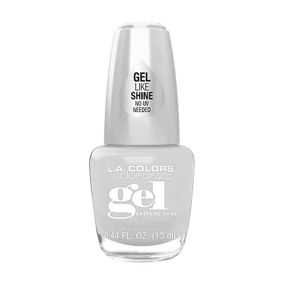 L.A. Colors Color Craze Gel-Like Nail Polish, Flurry, 0.44 fl oz
