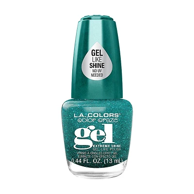 L.A. Colors Color Craze Gel-Like Nail Polish, Giddy, 0.44 fl oz