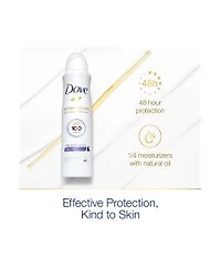 Dove Advanced Care Antiperspirant Dry Deodorant Spray, Sheer Fresh