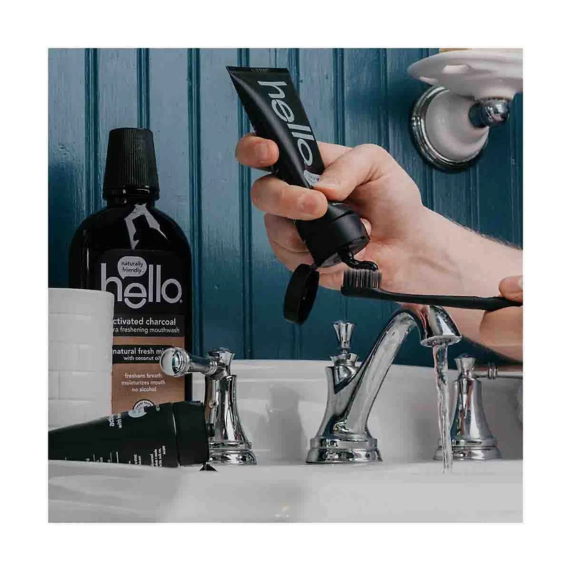 Hello Activated Charcoal Toothpaste, 4 oz