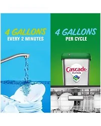 Cascade Dishwasher Detergent Platinum ActionPacs - Fresh Scent, 10 Count