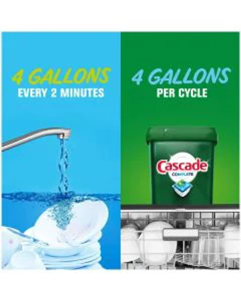 Cascade Dishwasher Detergent Complete ActionPacs - Fresh Scent, 13 ct