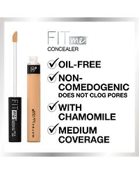 Maybelline Fit Me Liquid Concealer Makeup, Natural Coverage, Oil-Free, Light