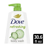 Dove Refreshing Cucumber & Green Tea Body Wash, 30.6 fl oz