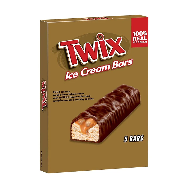 TWIX Ice Cream Bars, 5 ct